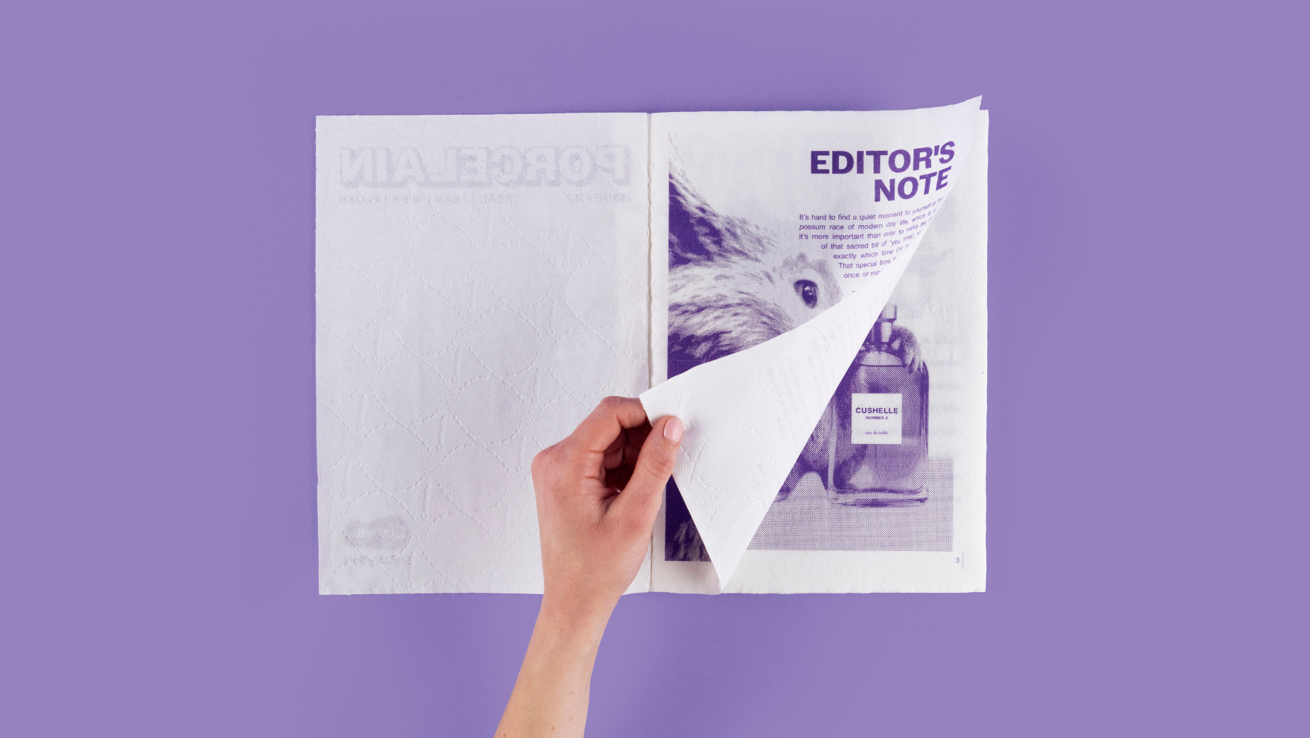 Publicis London and Cushelle Create World’s First Flushable Magazine